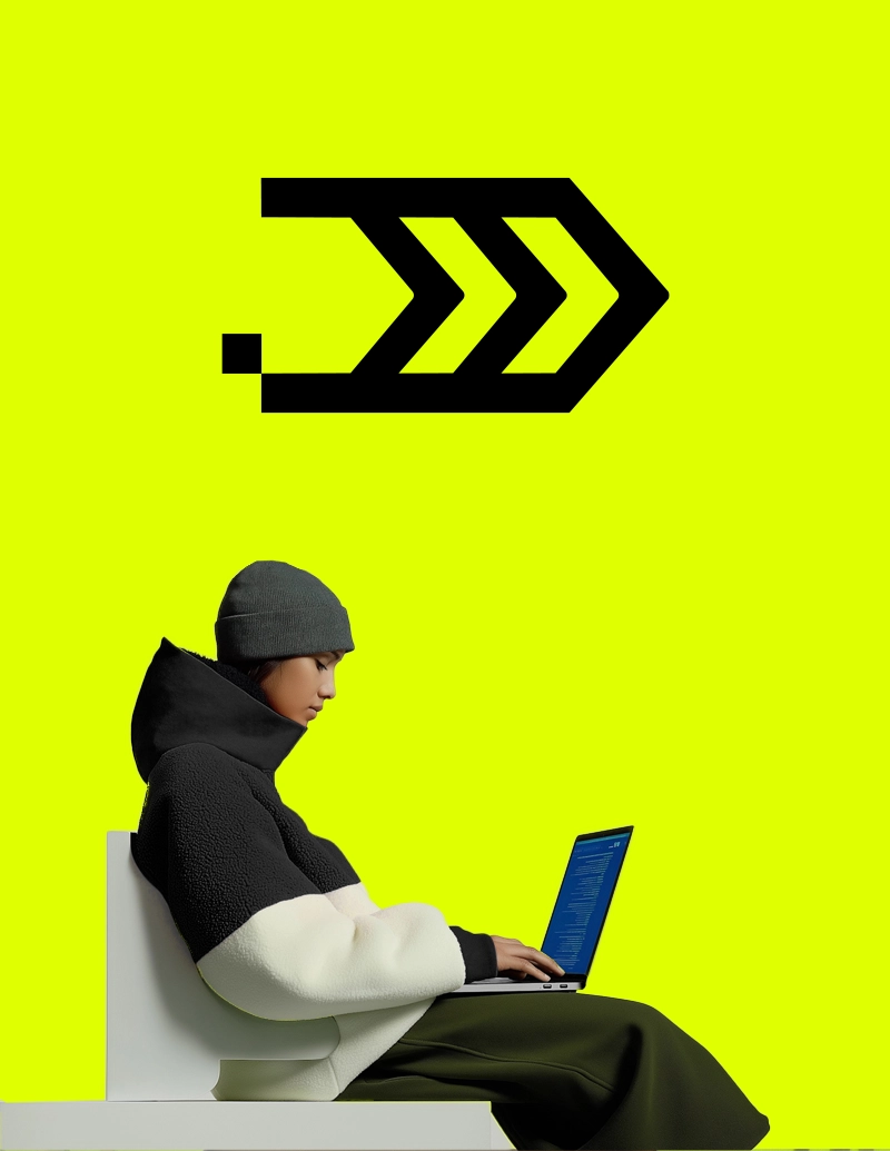 Retro 2 columns neon glass